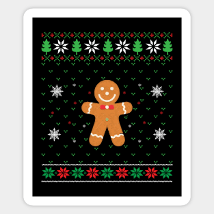 everyone loves a ginger ugly christmas sweater Sticker